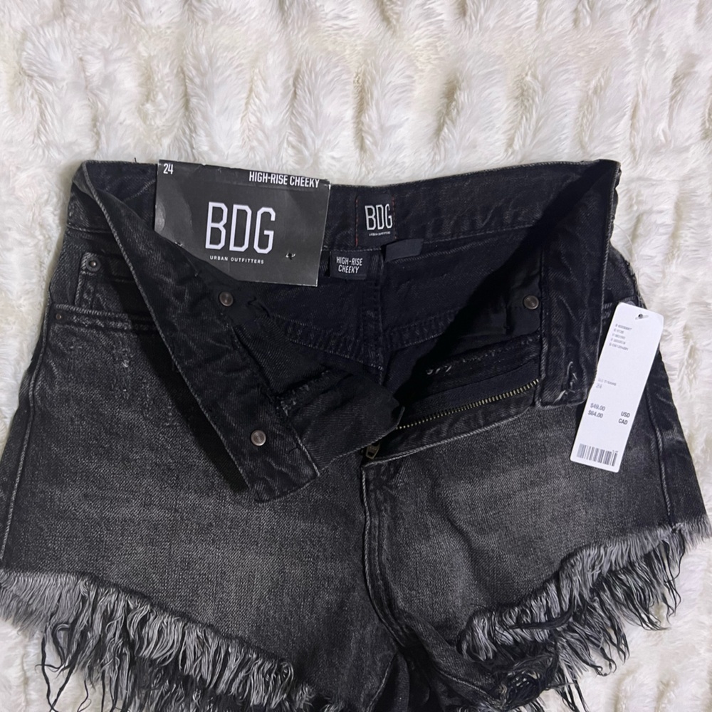 NWT BDG Women’s High Rise Cheeky Cut Off Shorts - Picture 6 of 12